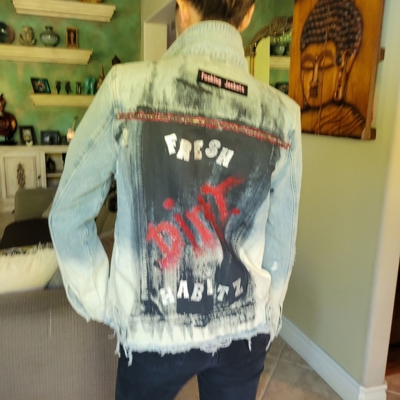 Rockstar jean jacket. - Picture 5 of 7